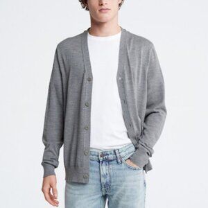 Calvin Klein Men’s Merino Wool Cardigan